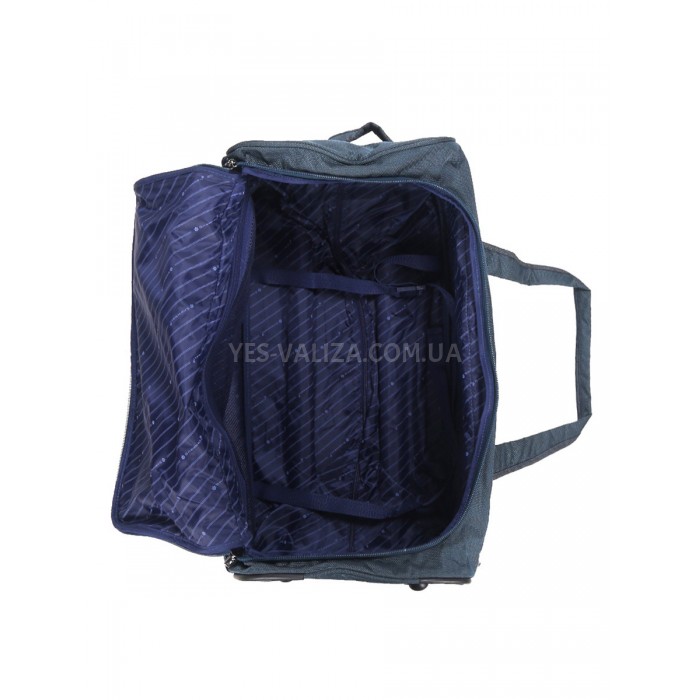 Сумка на колесах середня M синя 65х32х30см/60л/2.6кг/Snowball 371-62, фото 9