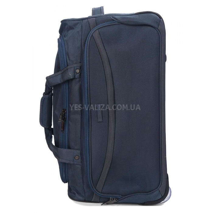 Сумка на колёсах средняя M синяя 65х32х30см/60л/2.6кг/Snowball 371-62, фото 7