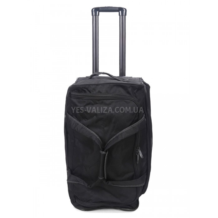 Сумка на колёсах средняя M чёрная 65х32х30см/60л/2.6кг/Snowball 371-62, фото 4