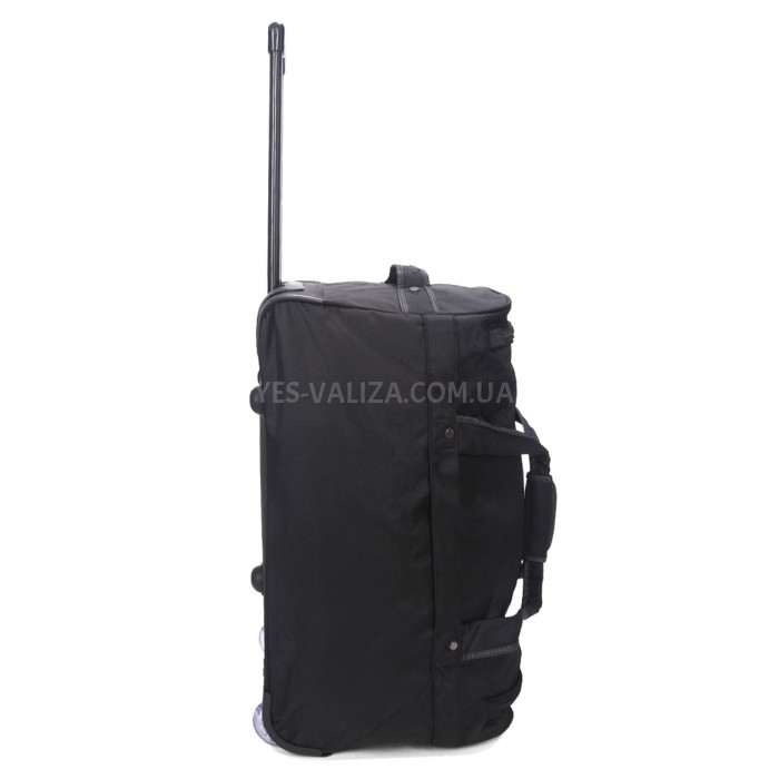 Сумка на колёсах средняя M чёрная 65х32х30см/60л/2.6кг/Snowball 371-62, фото 3