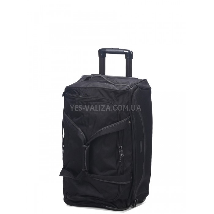 Сумка на колёсах средняя M чёрная 65х32х30см/60л/2.6кг/Snowball 371-62, фото 1