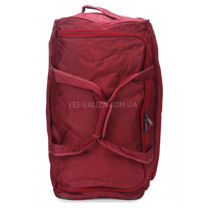 Сумка на колесах середня M червона 65х32х30/60л/2.6кг/Snowball 371-62, фото 2