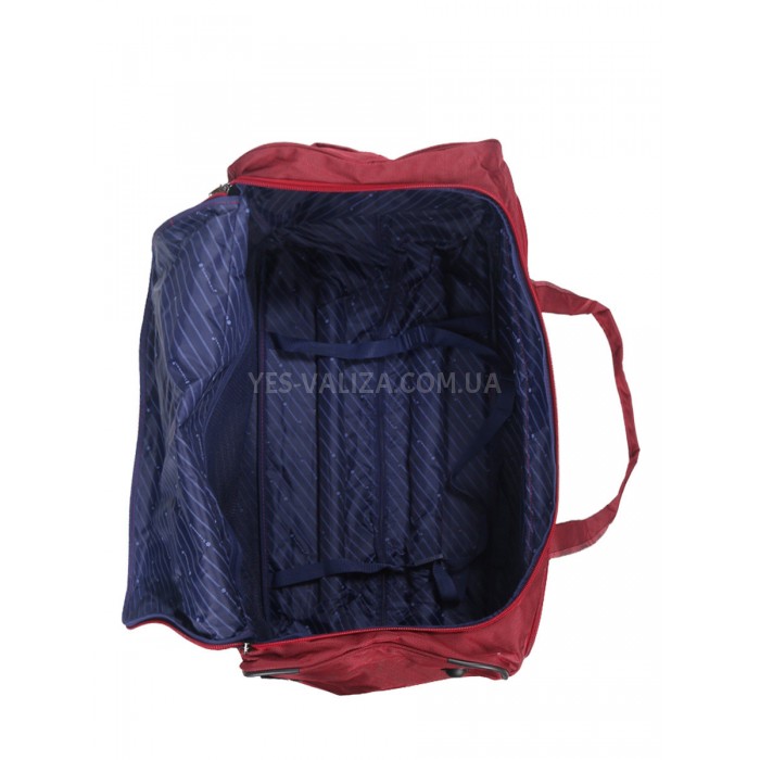 Сумка на колёсах средняя M красная 65х32х30/60л/2.6кг/Snowball 371-62, фото 10