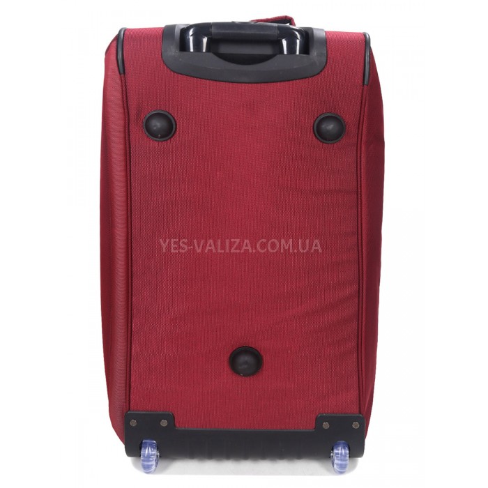 Сумка на колёсах средняя M красная 65х32х30/60л/2.6кг/Snowball 371-62, фото 6