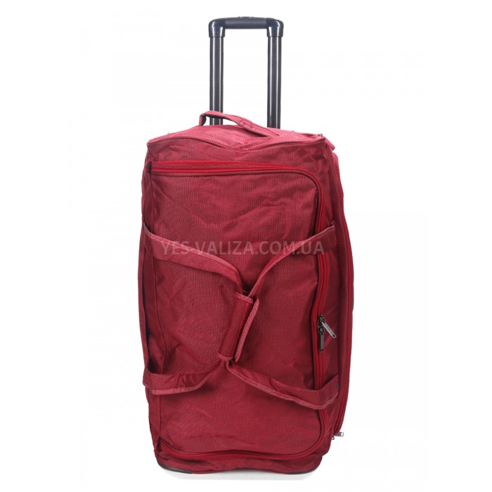Сумка на колесах середня M червона 65х32х30/60л/2.6кг/Snowball 371-62, фото 3