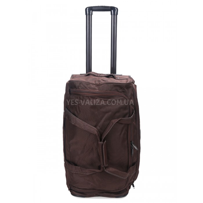 Сумка на колёсах средняя M корич. 65х32х30см/60л/2.6кг/Snowball 371-62, фото 3