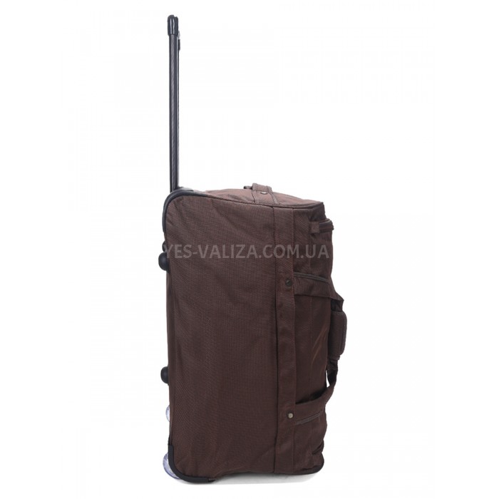 Сумка на колесах середня M корич. 65х32х30см/60л/2.6кг/Snowball 371-62, фото 2