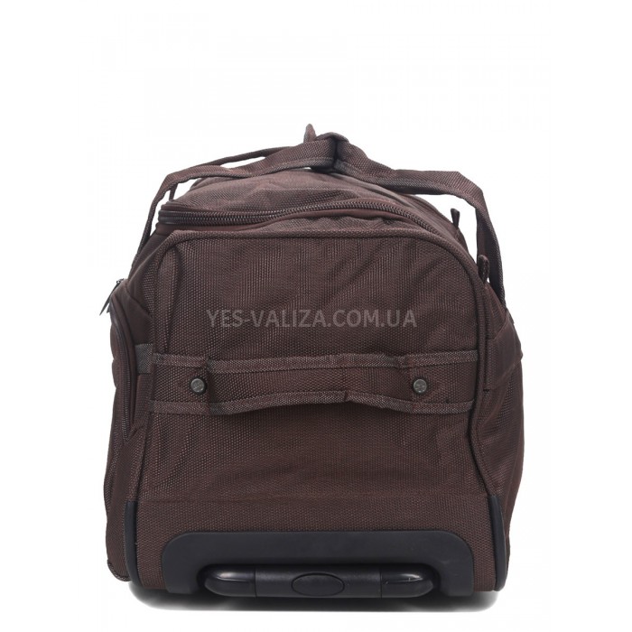 Сумка на колёсах малая S корич. 55х30х28см/43л/2.3кг/Snowball 371-52, фото 4
