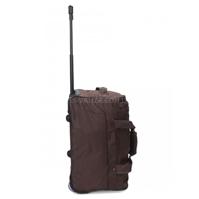 Сумка на колёсах малая S корич. 55х30х28см/43л/2.3кг/Snowball 371-52, фото 3