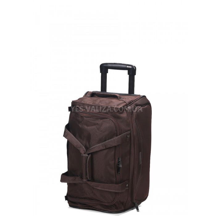 Сумка на колёсах малая S корич. 55х30х28см/43л/2.3кг/Snowball 371-52, фото 1