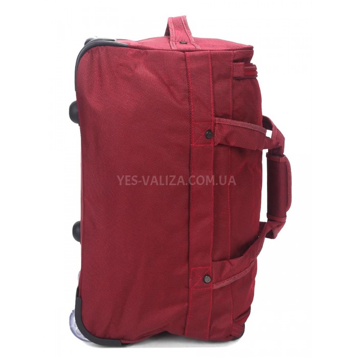 Сумка на колесах мала S червона 55х30х28см/43л/2.3кг/Snowball 371-52, фото 4
