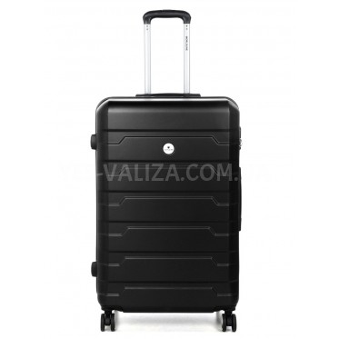 Валіза Франція велика L чорна 76х49х30см/95л/4.12кг/Worldline 626
