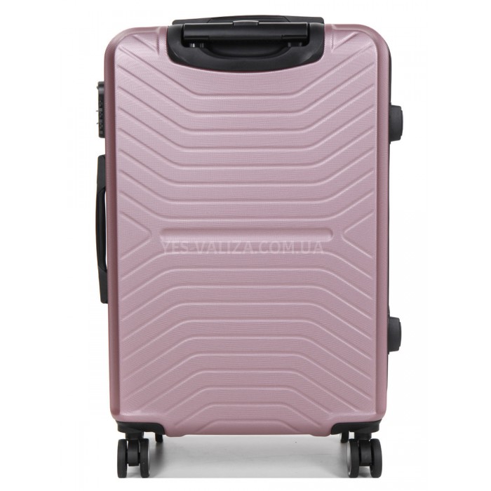 Набор чемоданов Франция (L M S-3шт) розовый/Worldline 625, фото 3
