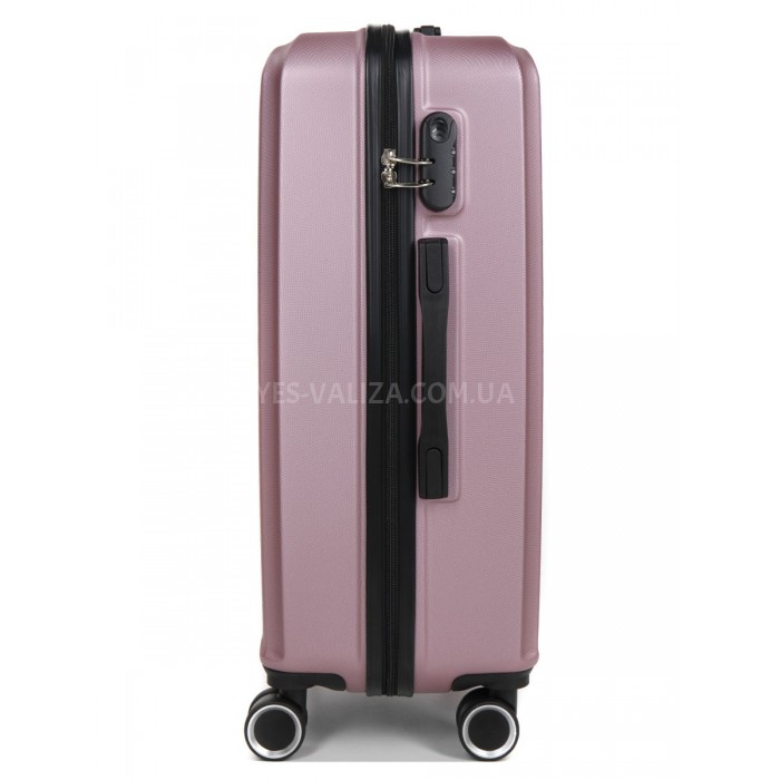 Набор чемоданов Франция (L M S-3шт) розовый/Worldline 625, фото 4