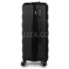 Валіза Франція середня M чорна 66х43х27(+5)см/78л/3.5кг/Worldline 626, фото 13