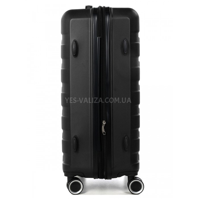 Валіза Франція середня M чорна 66х43х27(+5)см/78л/3.5кг/Worldline 626, фото 5