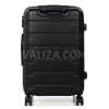 Валіза Франція середня M чорна 66х43х27(+5)см/78л/3.5кг/Worldline 626, фото 12
