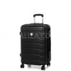 Валіза Франція середня M чорна 66х43х27(+5)см/78л/3.5кг/Worldline 626, фото 11