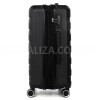 Чемодан Франция средний M чёрный 66х43х27(+5)см/78л/3.5кг/Worldline626, фото 15