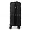 Чемодан Франция малый S чёрный 55х35х24см/38л/2.65кг/Worldline 626, фото 14