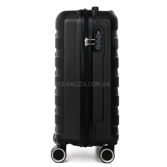 Чемодан Франция малый S чёрный 55х35х24см/38л/2.65кг/Worldline 626, фото 4