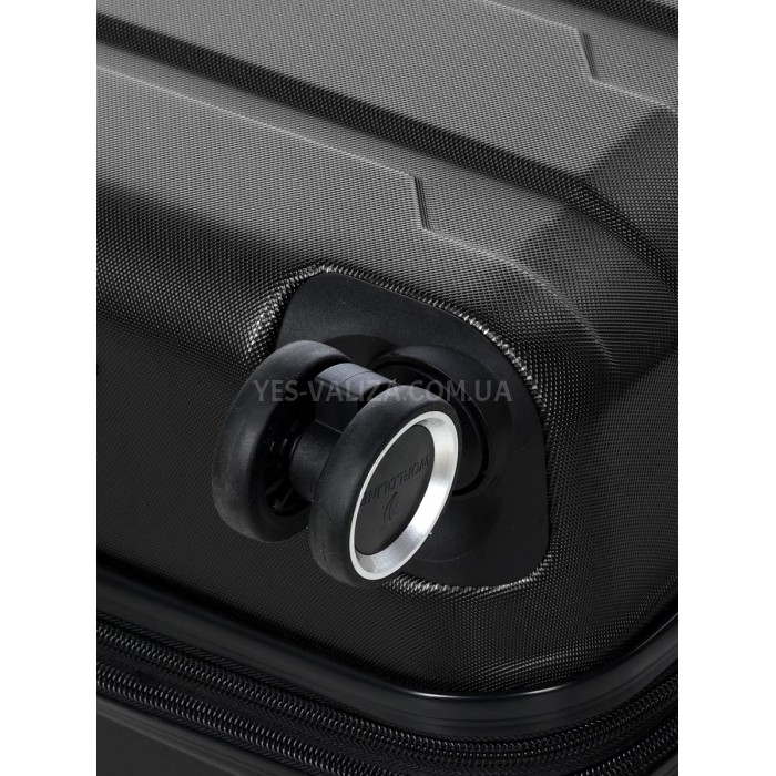 Чемодан Франция малый S чёрный 55х35х24см/38л/2.65кг/Worldline 626, фото 8