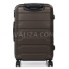 Чемодан Франция средний M кофе 66х43х27(+5)см/78л/3.5кг/Worldline 626, фото 12