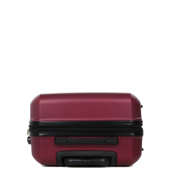 Валіза Франція середня M бордо 66х43х27(+5)см/78л/3.5кг/Worldline 626, фото 6