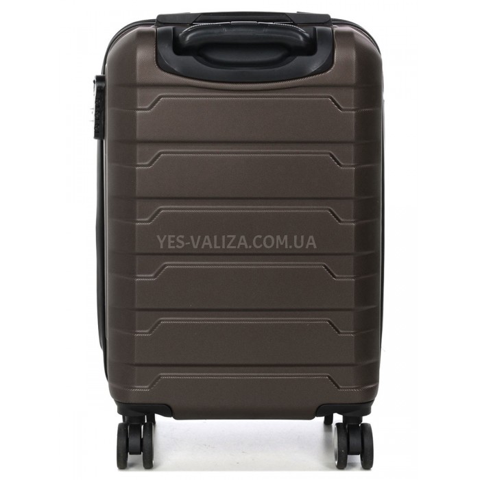 Чемодан Франция малый S кофе 55х35х24см/38л/2.65кг/Worldline 626, фото 3