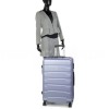 Чемодан Франция большой L сирень 76х49х30см/95л/4.12кг/Worldline 626, фото 18