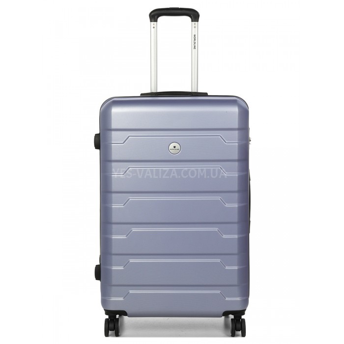 Чемодан Франция большой L сирень 76х49х30см/95л/4.12кг/Worldline 626, фото 1