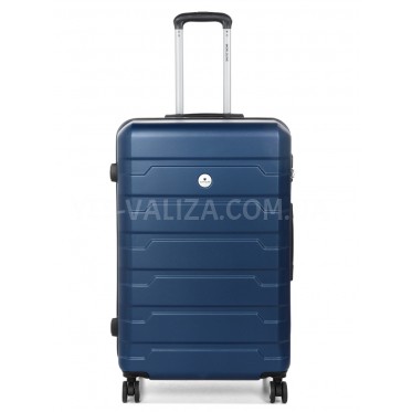 Валіза Франція велика L синя 76х49х30см/95л/4.12кг/Worldline 626