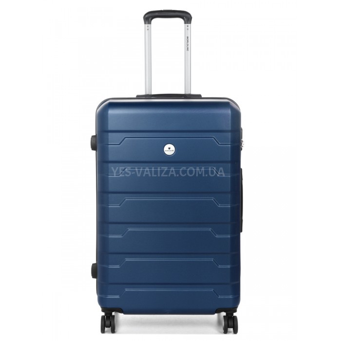 Валіза Франція велика L синя 76х49х30см/95л/4.12кг/Worldline 626, фото 1