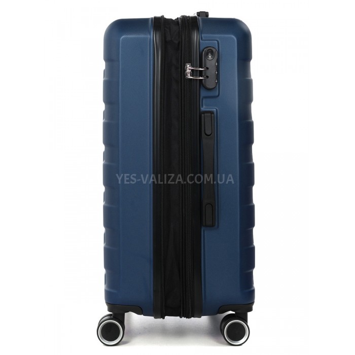 Чемодан Франция средний M синий 66х43х27(+5)см/78л/3.5кг/Worldline 626, фото 6