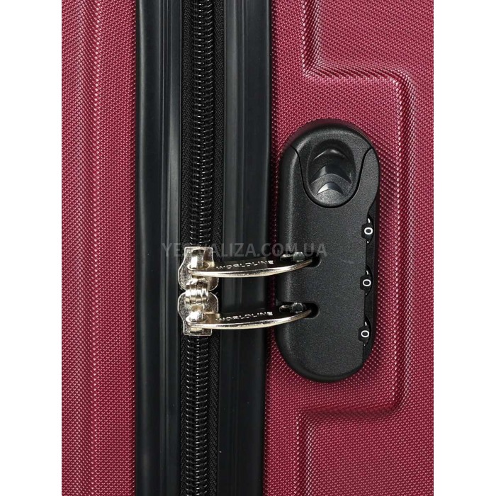 Валіза Франція велика L бордо 76х49х30см/95л/4.12кг/Worldline 626, фото 8