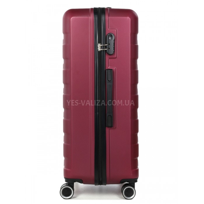 Валіза Франція велика L бордо 76х49х30см/95л/4.12кг/Worldline 626, фото 4