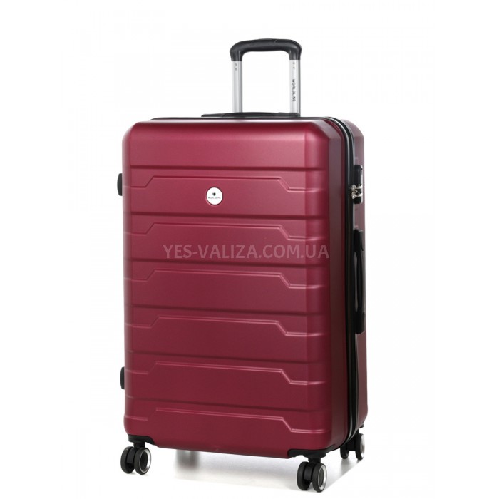 Валіза Франція велика L бордо 76х49х30см/95л/4.12кг/Worldline 626, фото 2