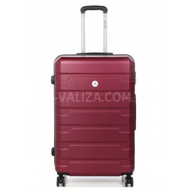 Валіза Франція велика L бордо 76х49х30см/95л/4.12кг/Worldline 626