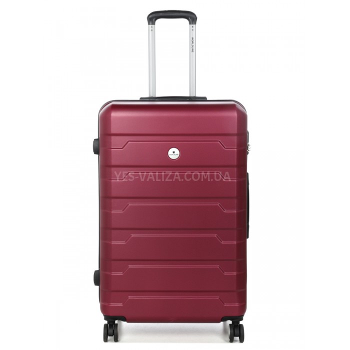 Валіза Франція велика L бордо 76х49х30см/95л/4.12кг/Worldline 626, фото 1