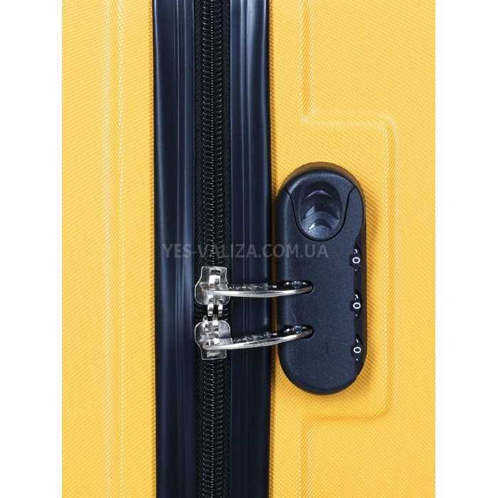 Валіза Франція велика L жовта 76х49х30см/95л/4.12кг/Worldline 626, фото 8