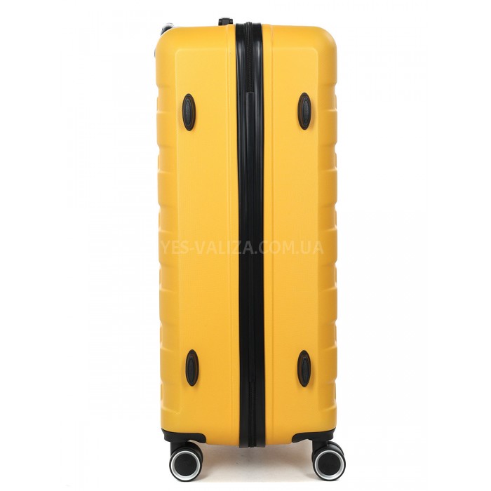 Валіза Франція велика L жовта 76х49х30см/95л/4.12кг/Worldline 626, фото 5