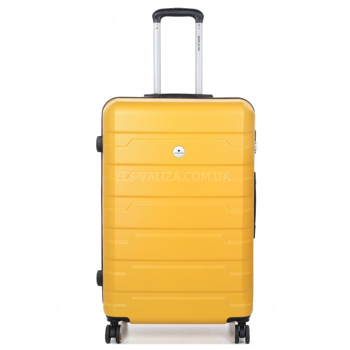 Чемодан Франция большой L жёлтый 76х49х30см/95л/4.12кг/Worldline 626, фото 1
