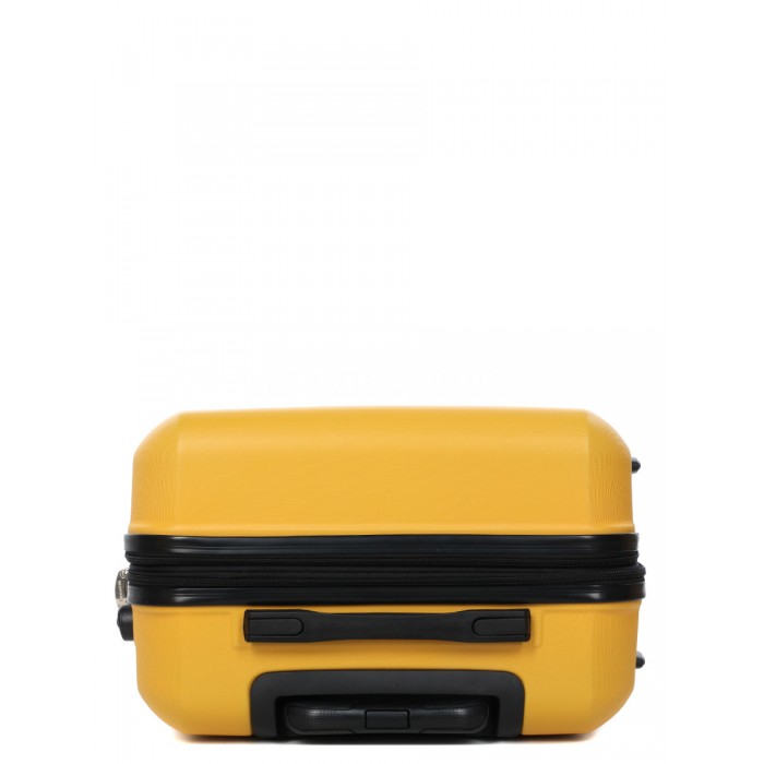 Валіза Франція середня M жовта 66х43х27(+5)см/78л/3.5кг/Worldline 626, фото 7