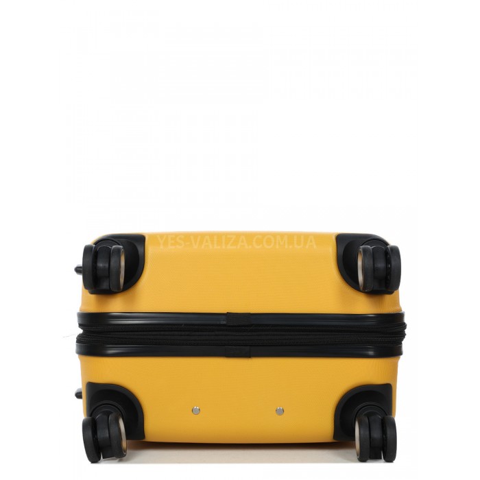 Чемодан Франция средний M жёлтый 66х43х27+5см/78л/3.5кг/Worldline 626, фото 8