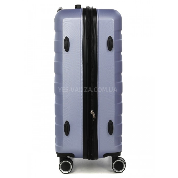 Валіза Франція середня M бузок 66х43х27(+5)см/78л/3.5кг/Worldline626, фото 5