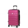 Чемодан Франция средний M малина 66х43х27(+5)см/78л/3.5кг/Worldline626, фото 12