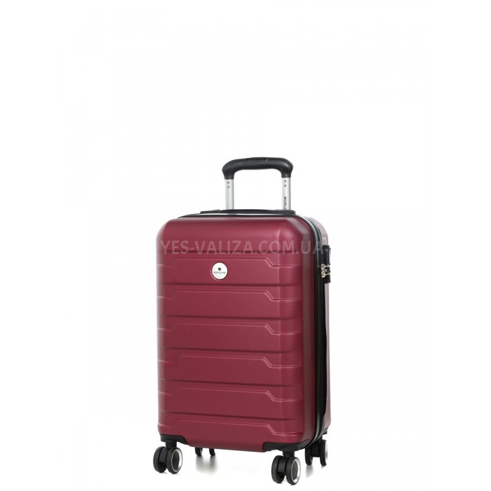 Валіза Франція мала S бордо 55х35х24см/38л/2.65кг/Worldline 626, фото 2