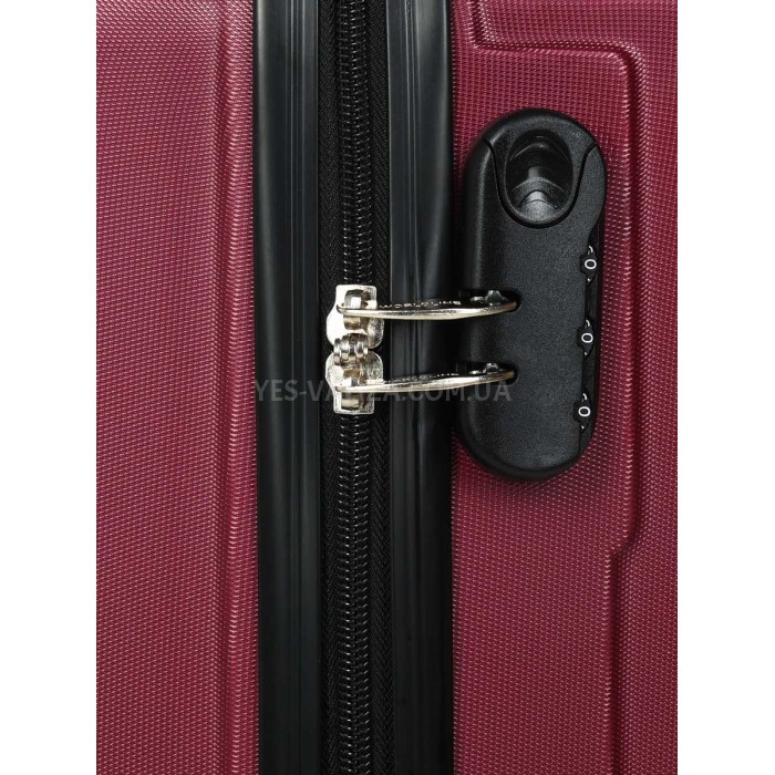 Валіза Франція мала S бордо 55х35х24см/38л/2.65кг/Worldline 626, фото 8