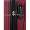 Чемодан Франция малый S бордо 55х35х24см/38л/2.65кг/Worldline 626, фото 18