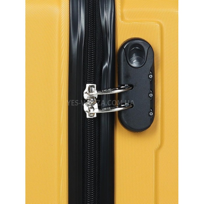 Валіза Франція мала S жовта 55х35х24см/38л/2.65кг/Worldline 626, фото 8